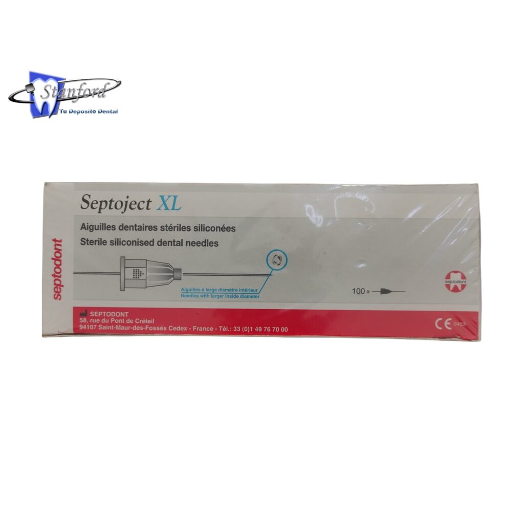 Aguja Dental Septoject Corta XL Stanfordtudepositodental Mx