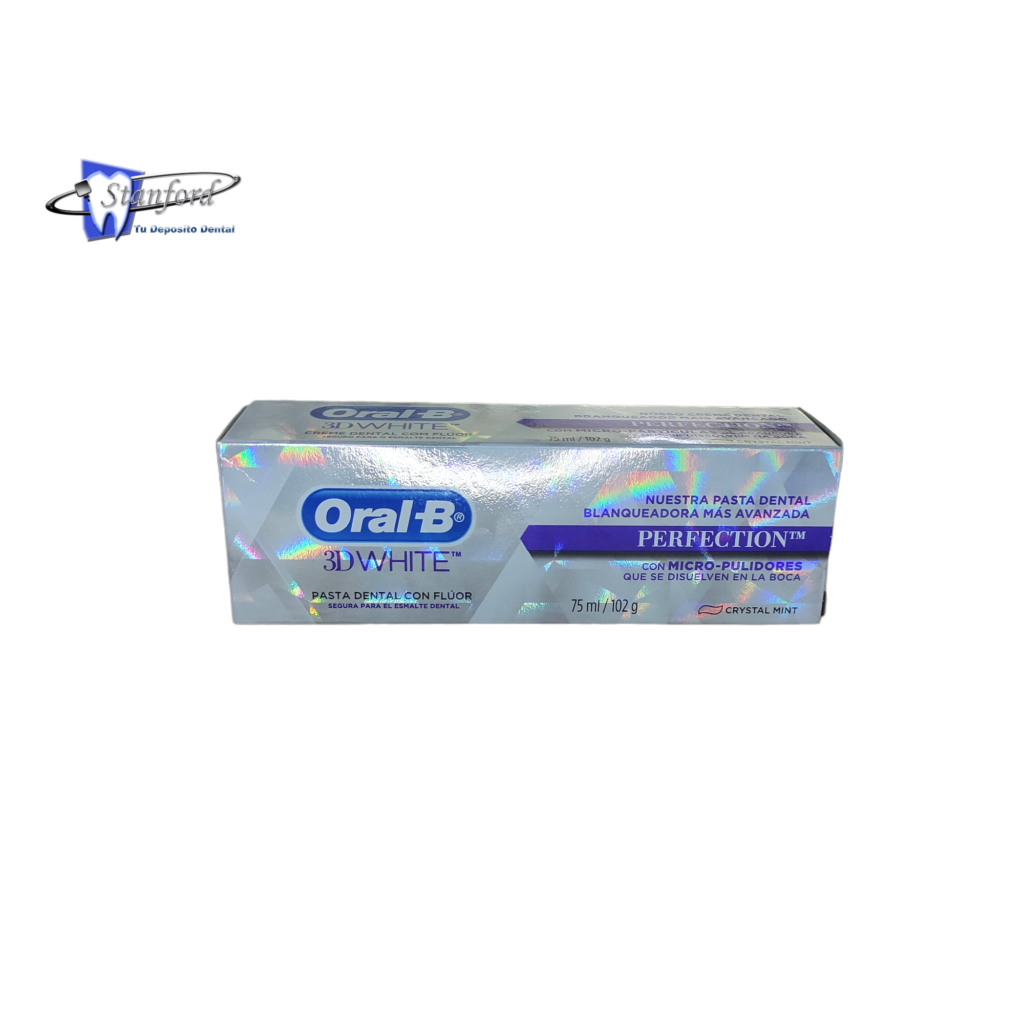 Pasta Dental 3D White Perfection 102 G Oral-B ...