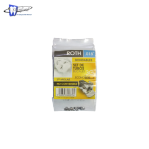 Set-de-tubos-4-pzs-ROTH-no-Cov-.018-1st-molar