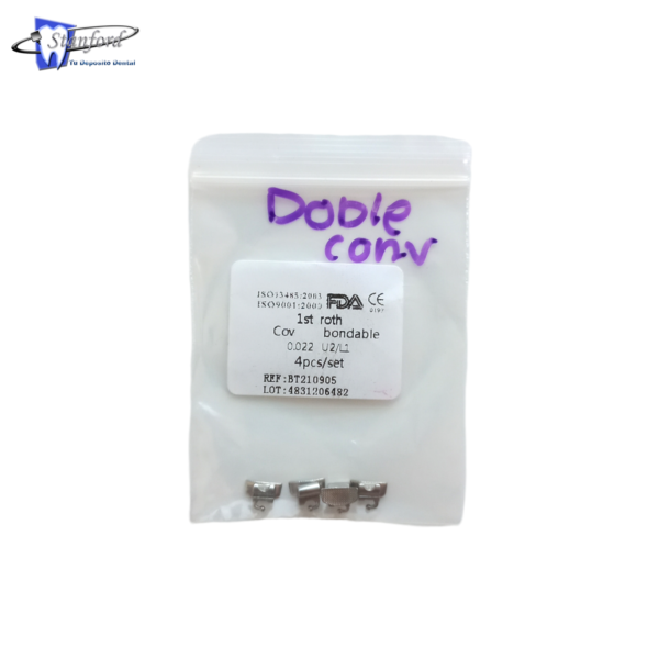 Set-tubos-4-pzs-ROTH-Dentalex-1st-Cov-bondable-.022