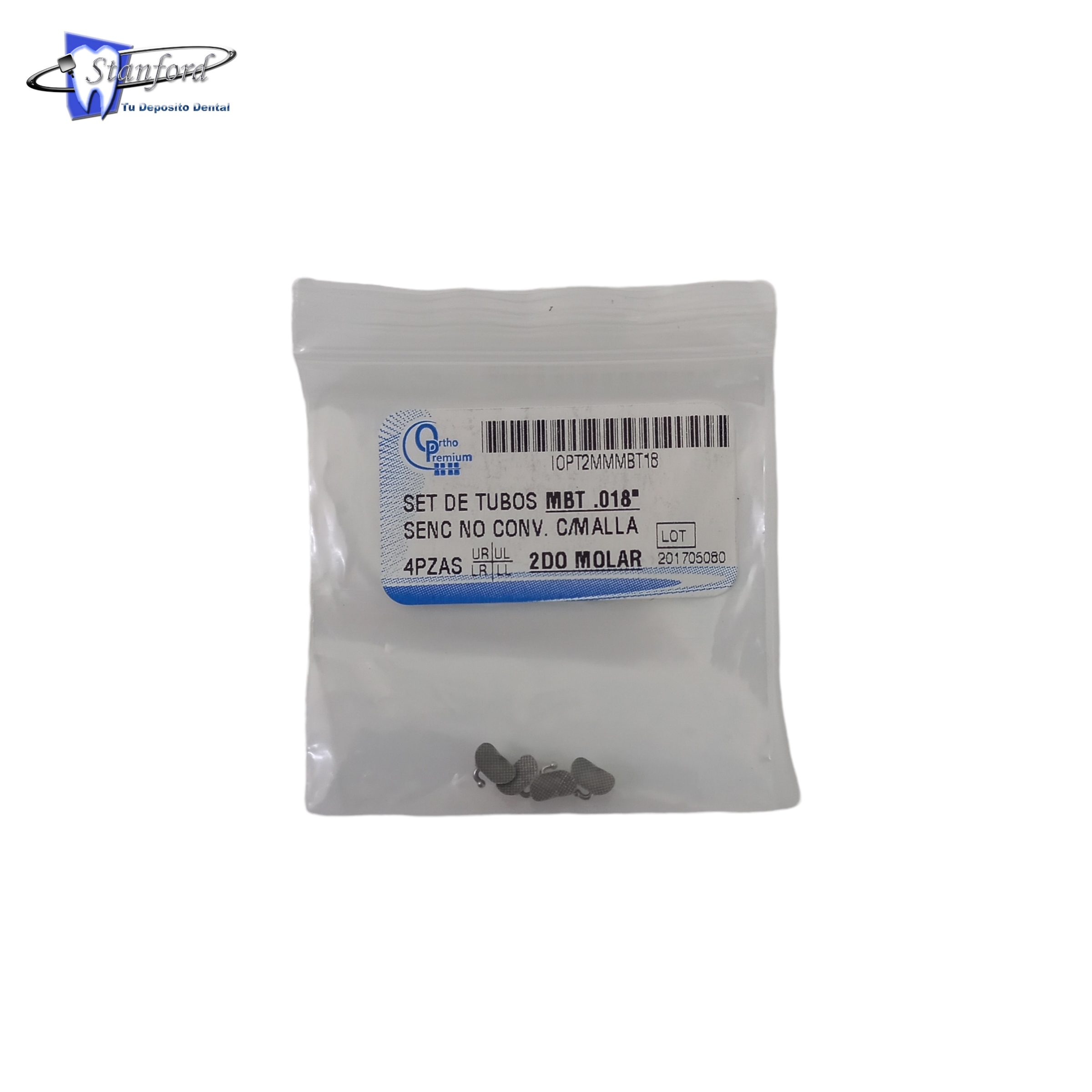 Set-tubos-mbt-.018-pulgadas-senc-no-conv.-con-malla-2do-molar