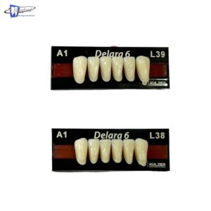 Dientes-para-prótesis-de-resina-Delara A1-1x6-Inferior-deposito-dental-stanford-irapuato