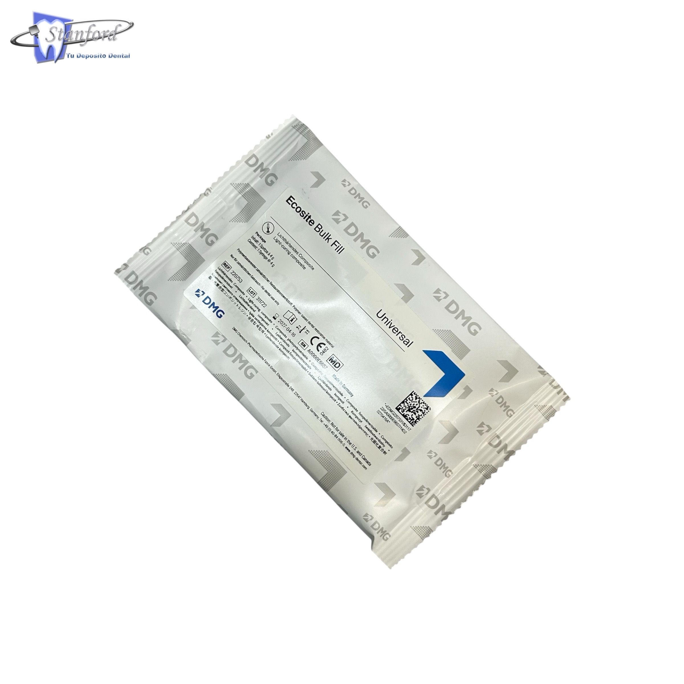 Ecosite Bulk Fill Universal - Resina Nanohibrida Jeringa 4G