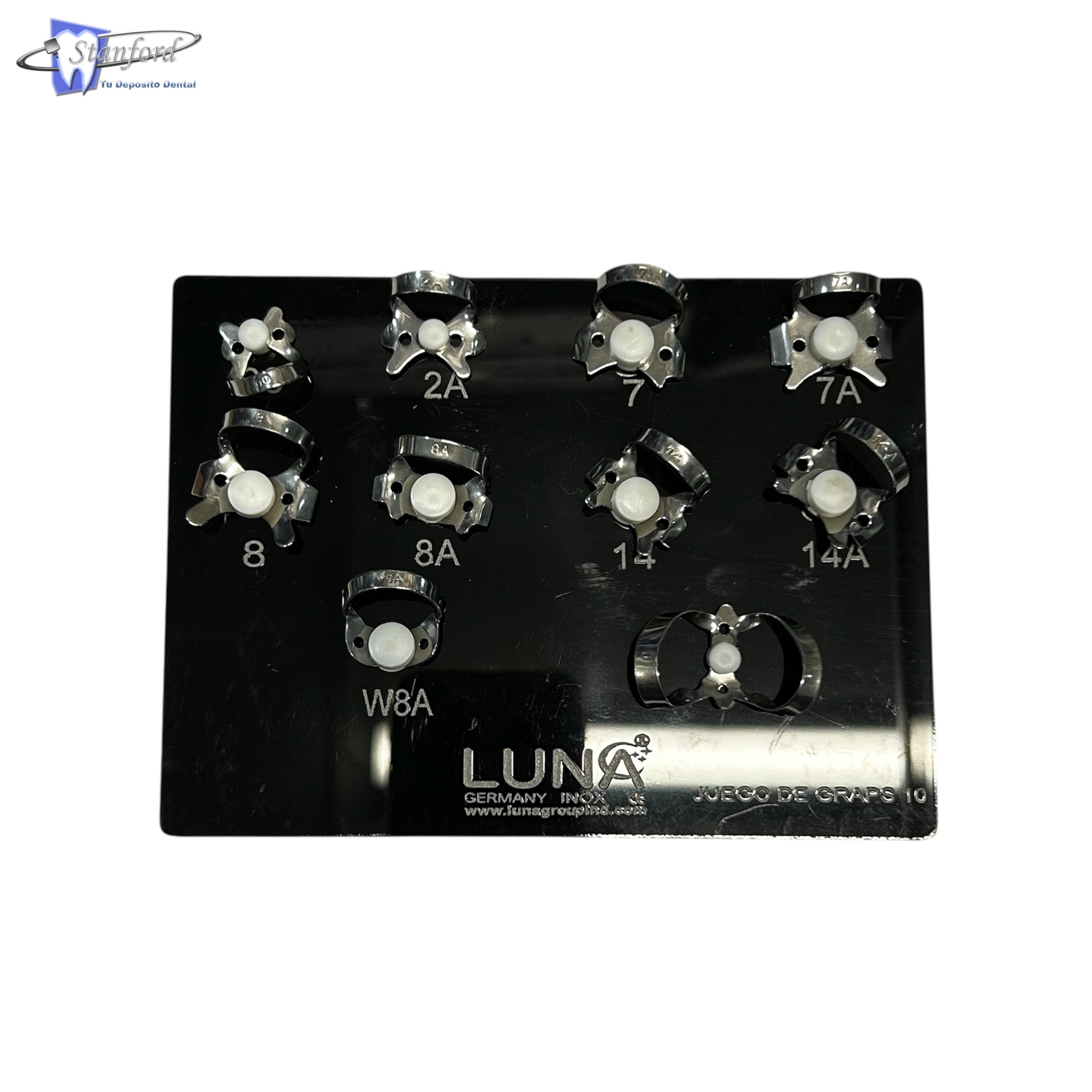 Grapas Linea Premium Juego De 10 Luna