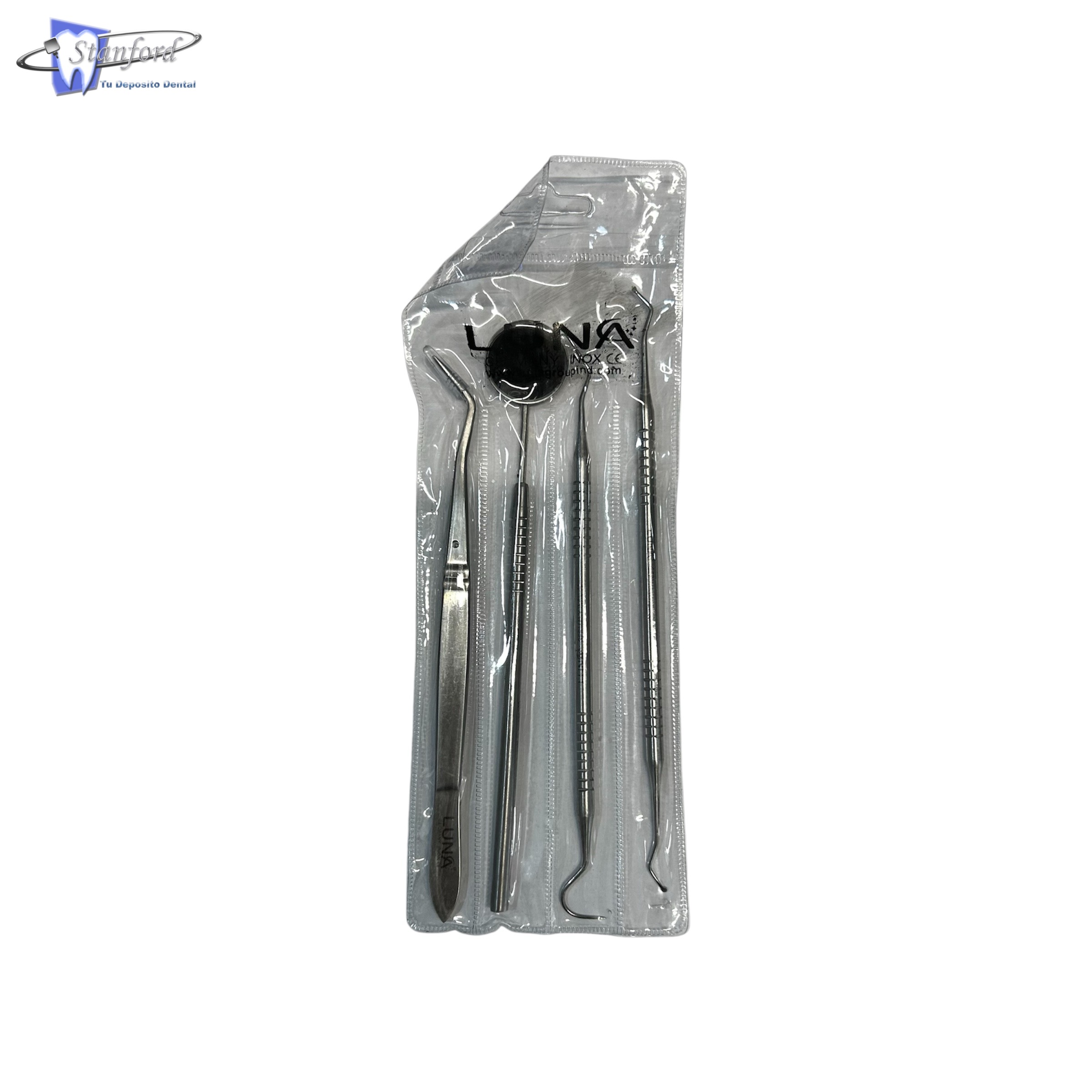 Kit De Dental Básico Mango Plano Luna