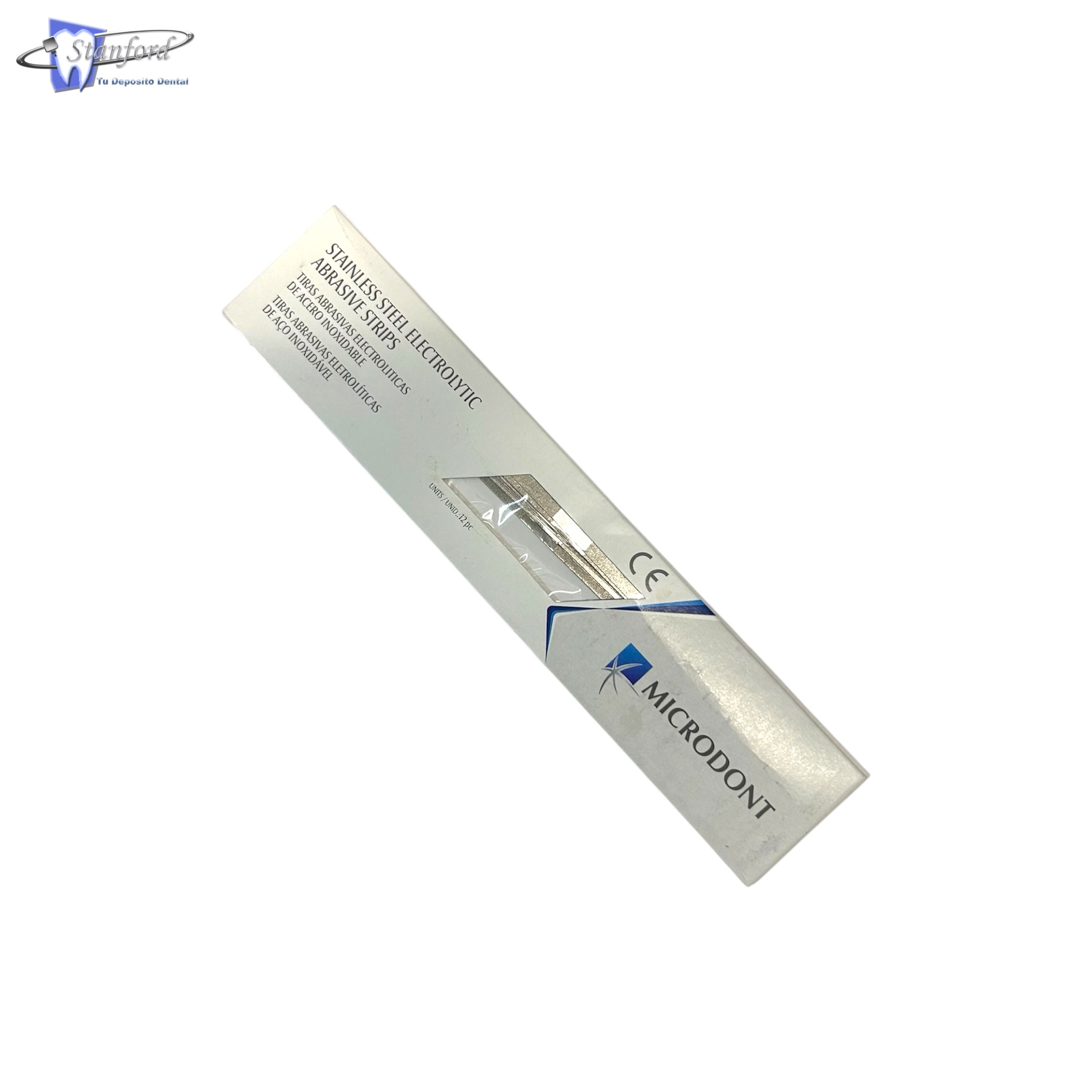 Tira De Acero Doble Cara 6Mm Microdont