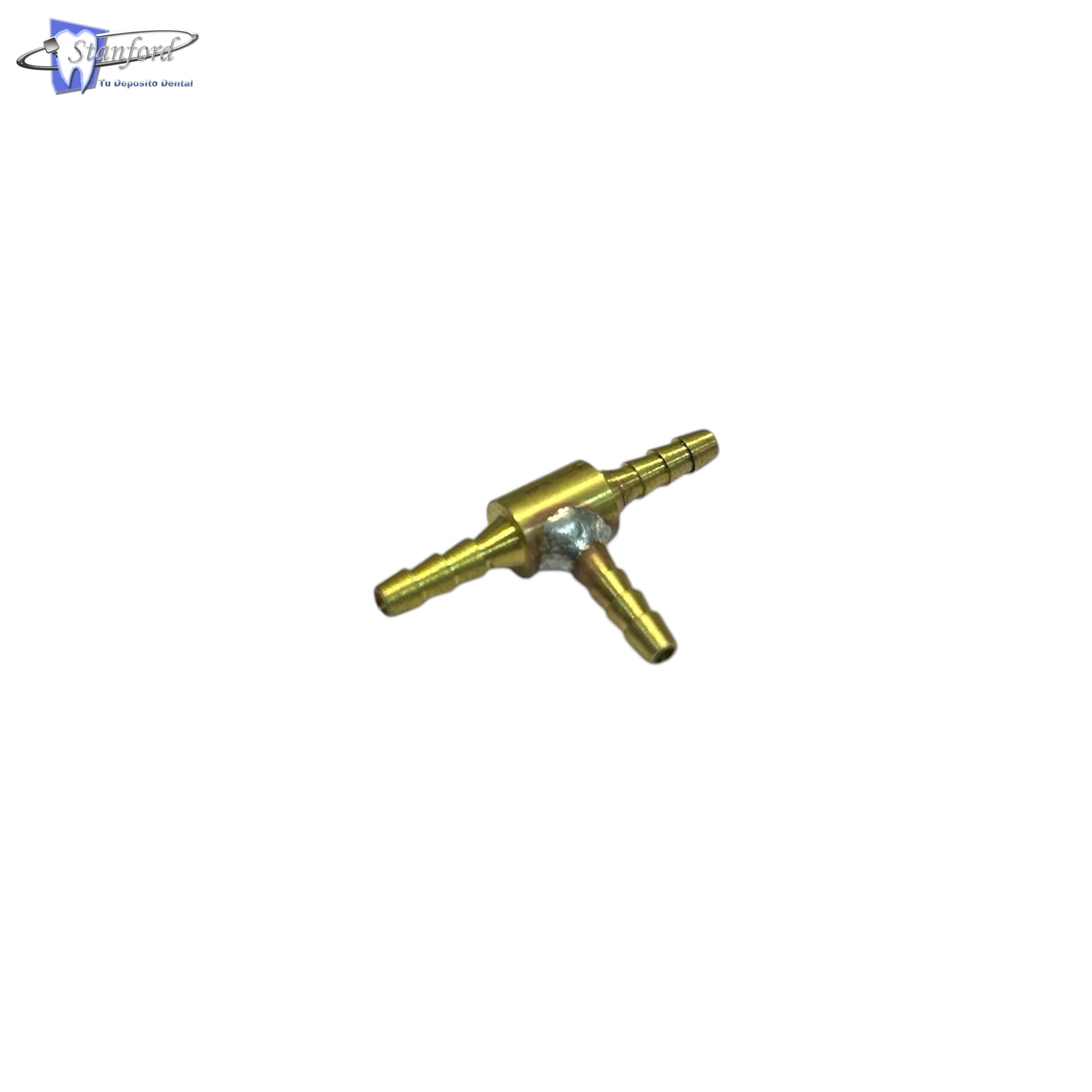 Conector T 1/8 X 1/8 X 1/8 Laton Taris