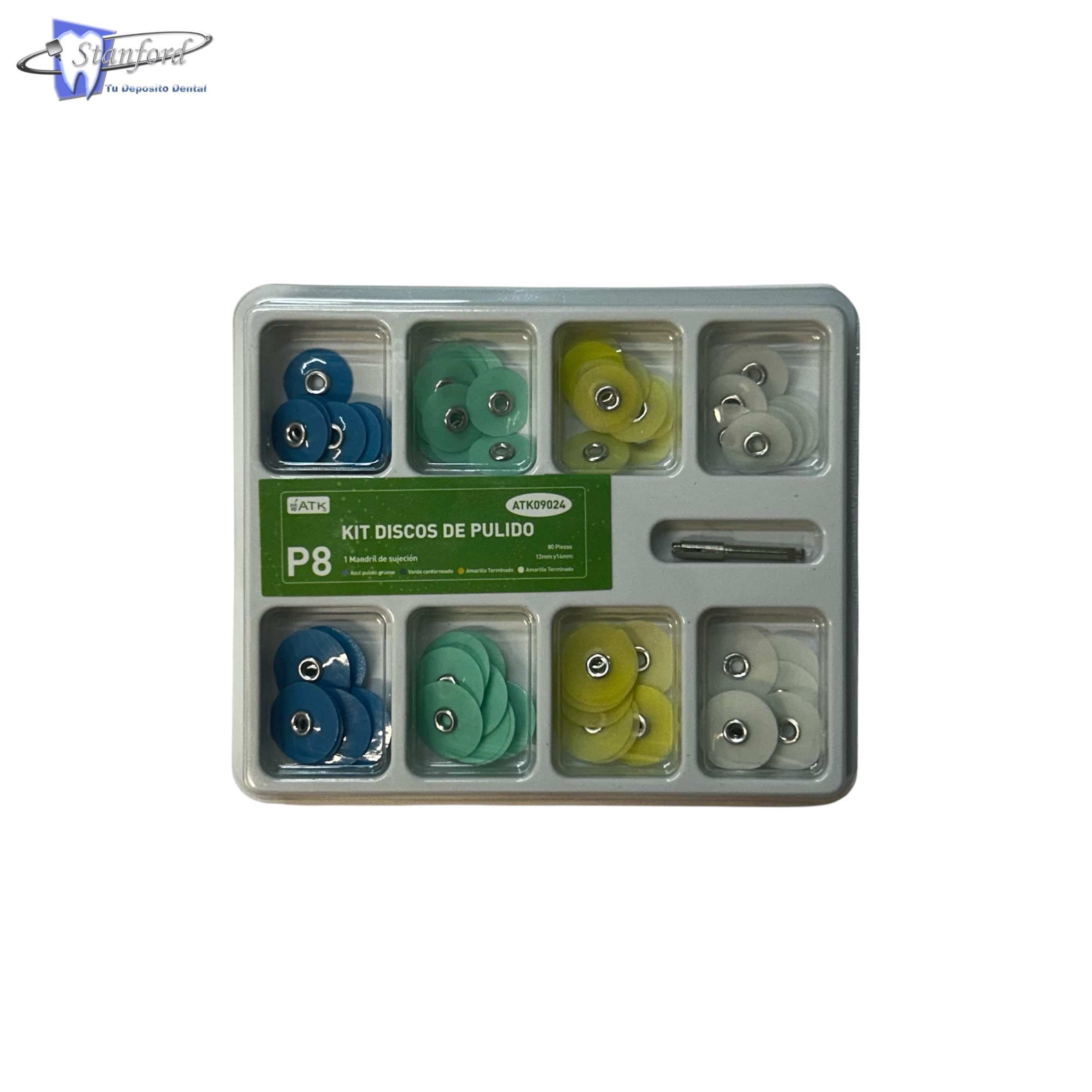 Kit Discos De Pulido Atk C/40