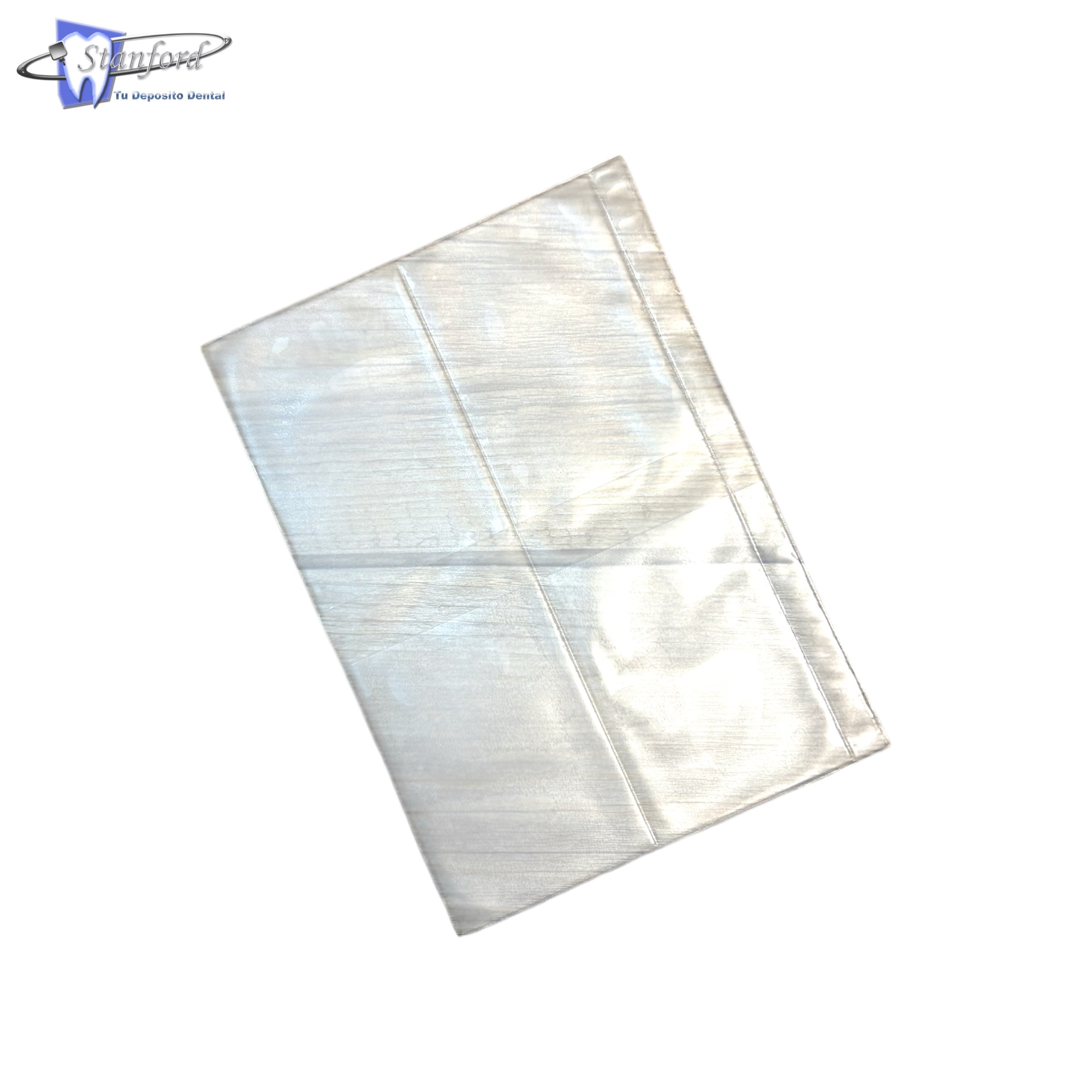 Micas De Plástico Opaco P/Radiografias Oclusales C/4 Espacios Paquete C/100 Piezas