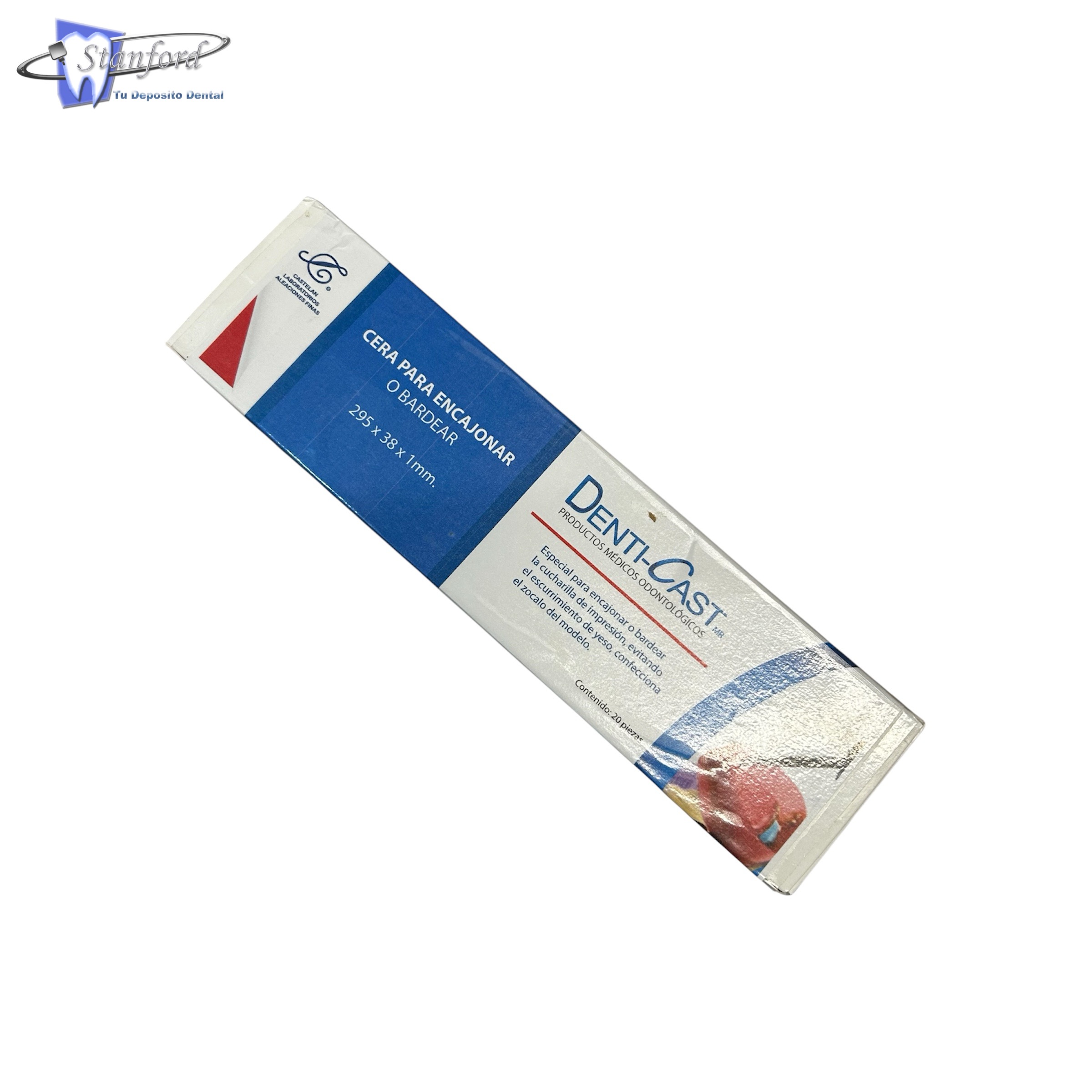 Cera Para Encajonar Con 20 Pzas. Rojo