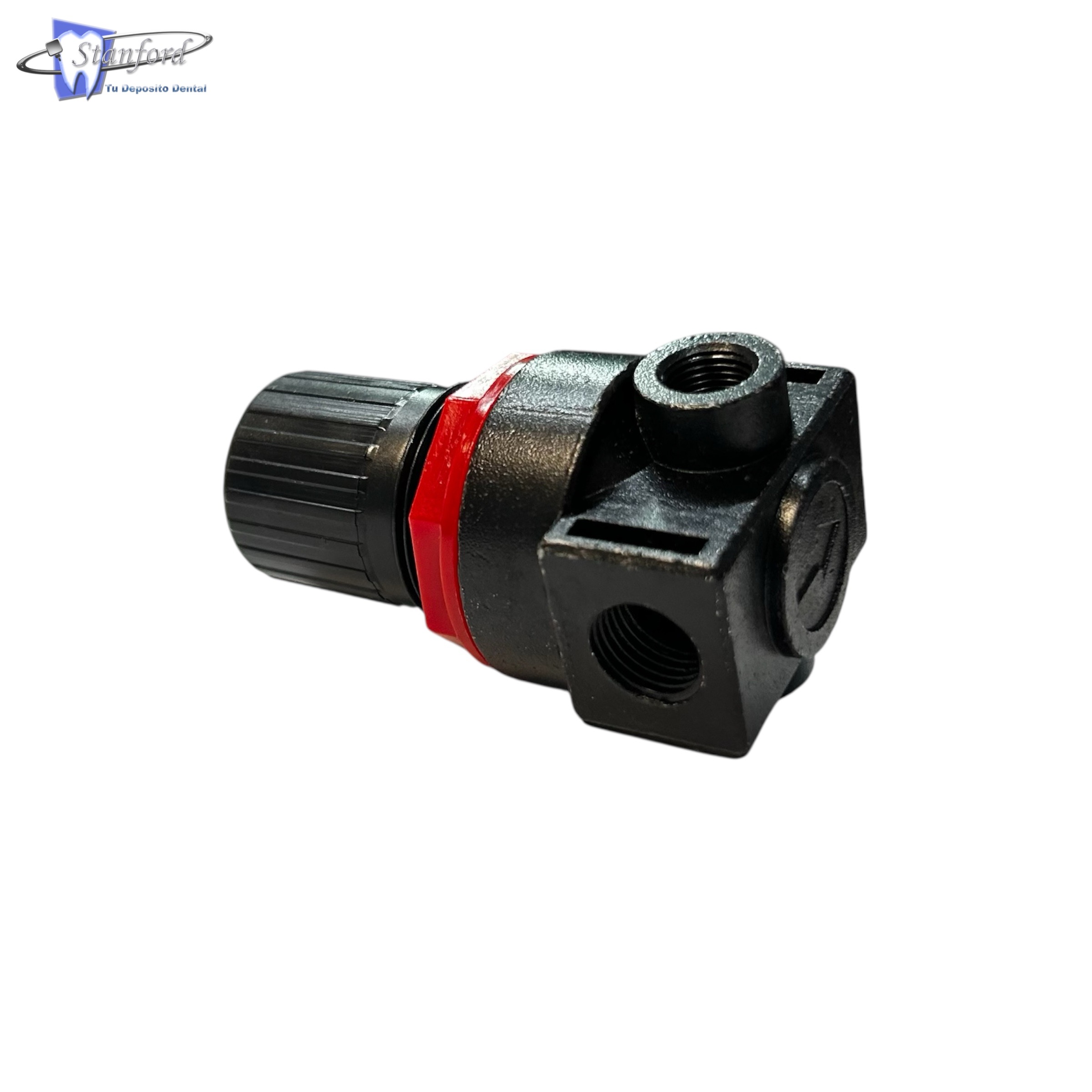 Regulador De Presion 1/4 Economico Conexion Manometro 1/8