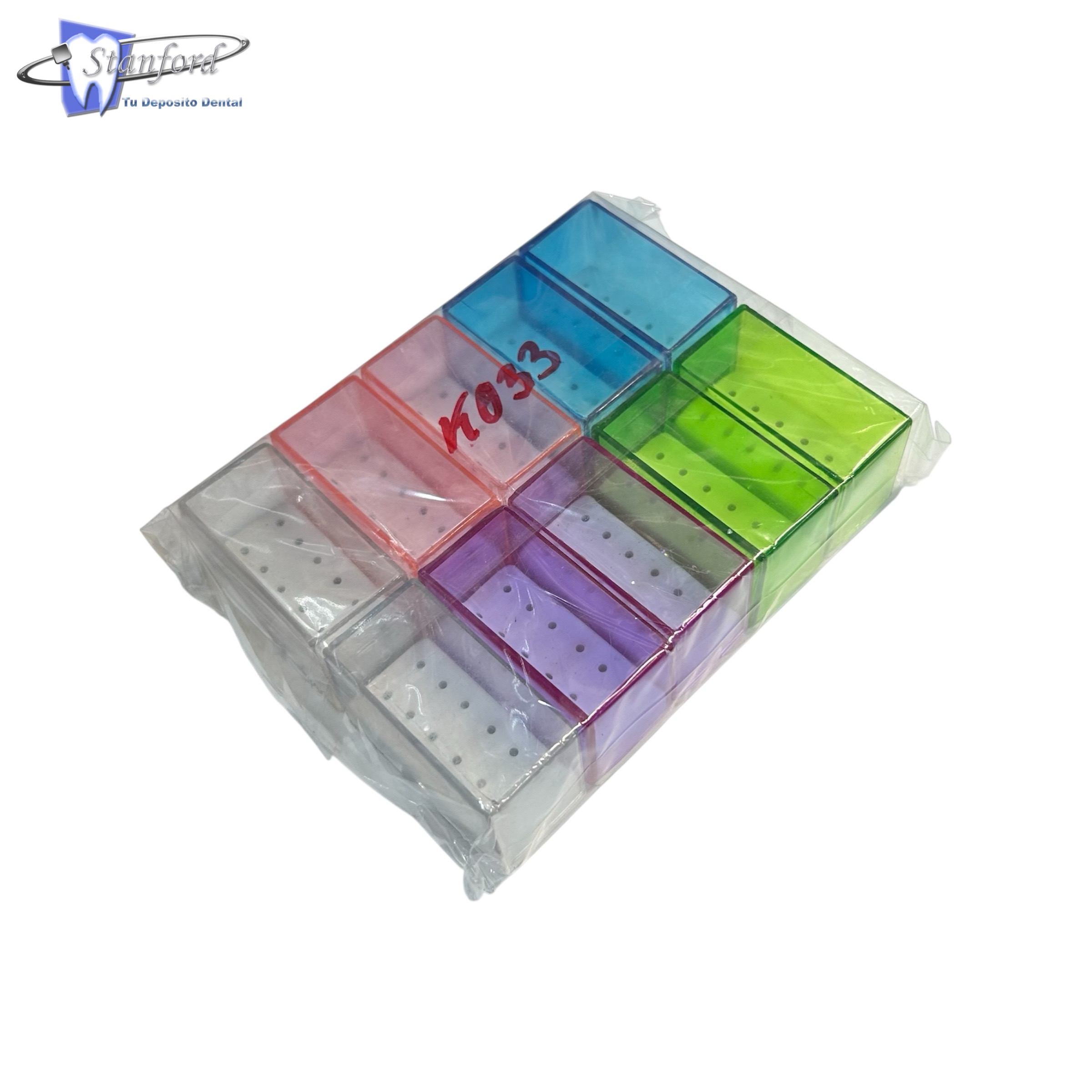 Fresero Rectangular Chico Para 12 Fresas Con 10 Piezas