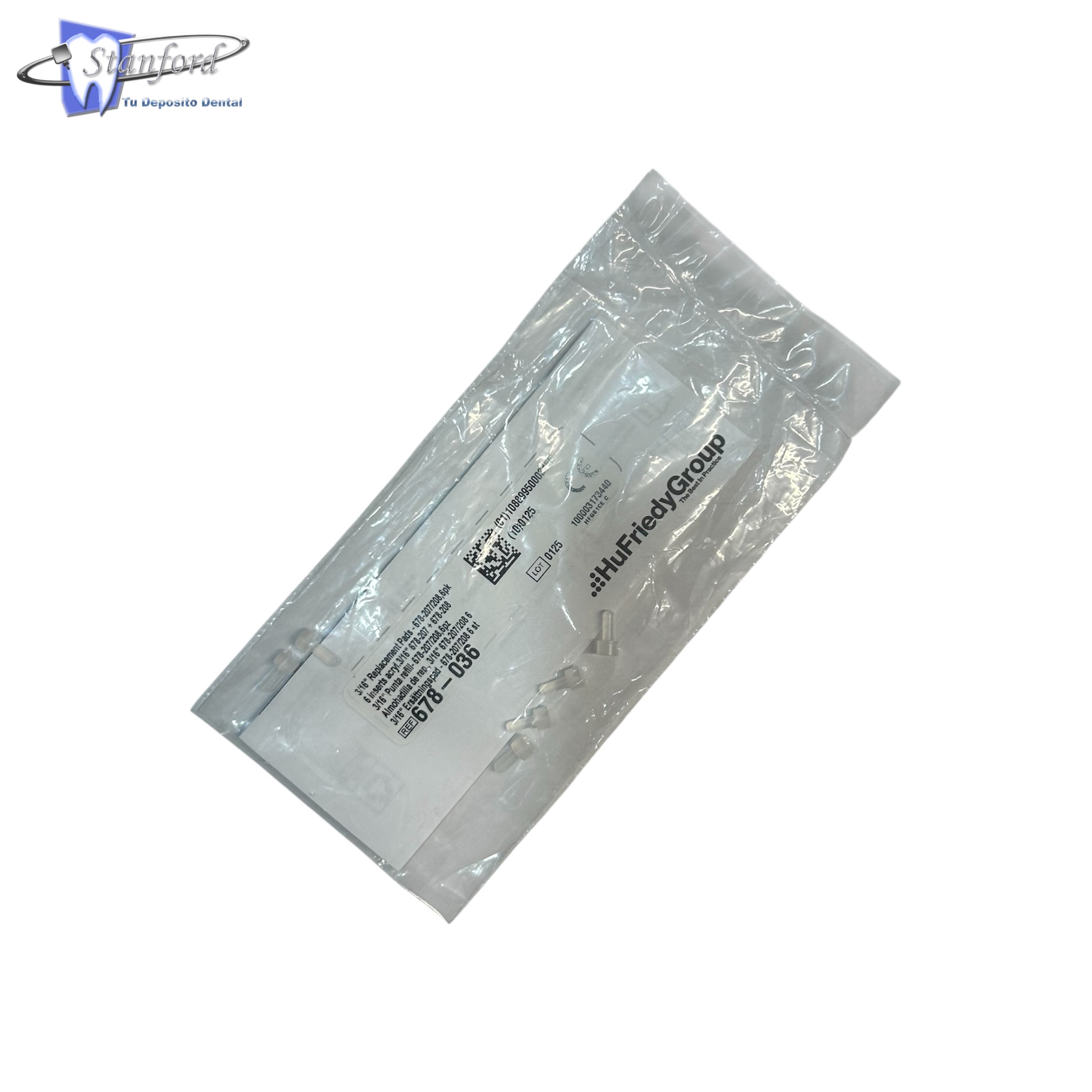 Goma 3/16 Para Pinza Quitabandas C/6 (678-207 208 503) Hu-Friedy