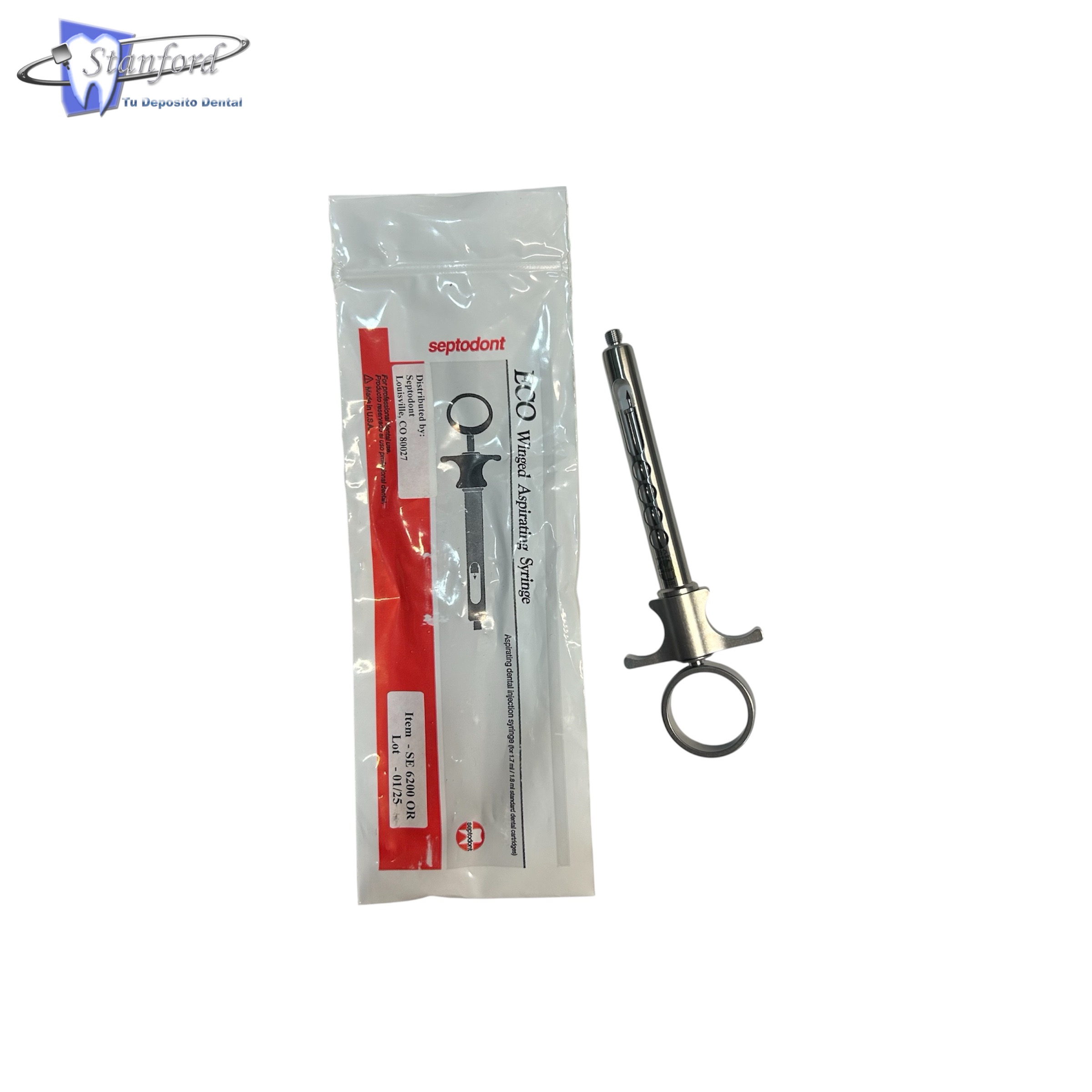 Jeringa Septodont Con Arpón Chica