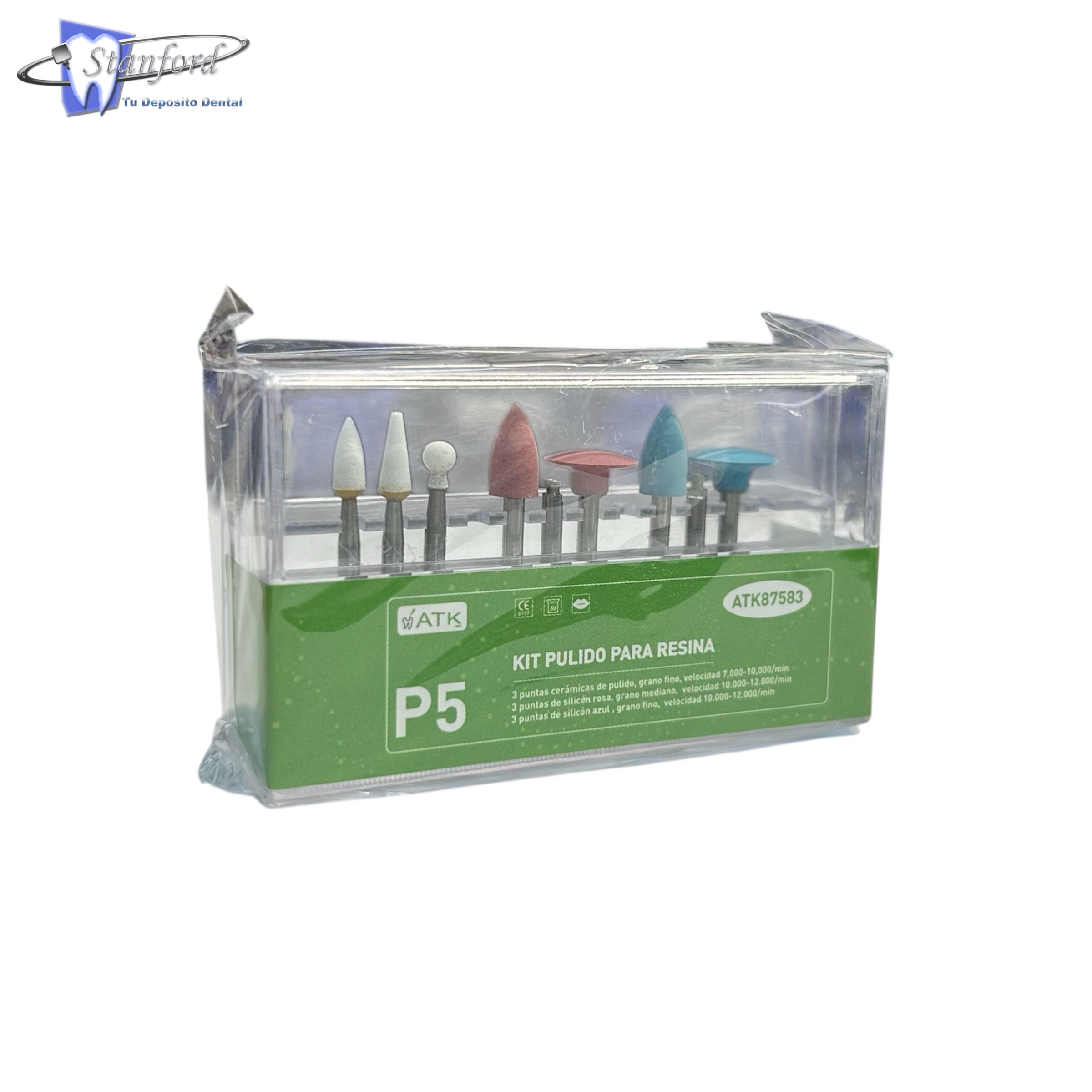 Kit De Pulido Para Resina Atk