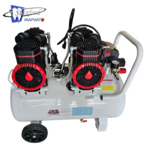 COMPRESOR- LIBRE-DE-ACEITE-2-CABEZALES-1450-WATTS-50L-HORIZONTAL-CARROLL-DEPOSITO-DENTAL-STANFORD-IRAPUATO
